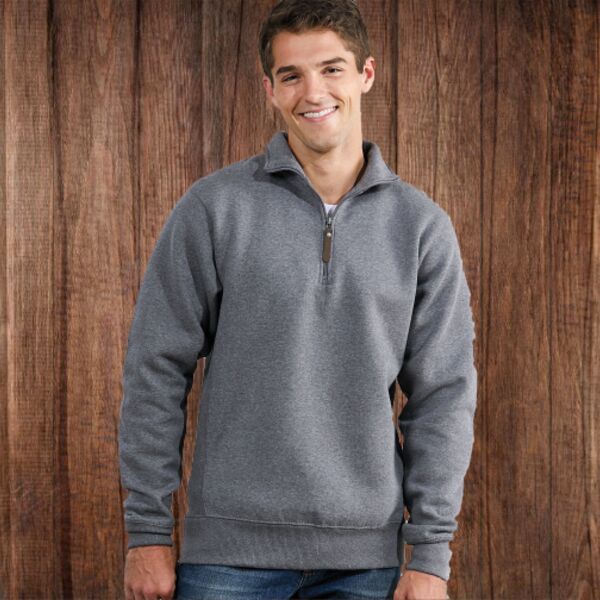 EZ354 Adult Quarter Zip Fleece Pullover Thumbnail